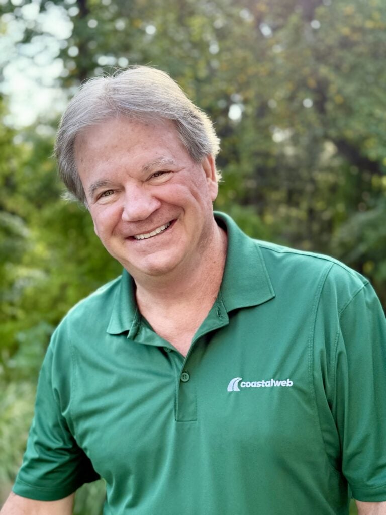Mike Parr, owner of coastal web